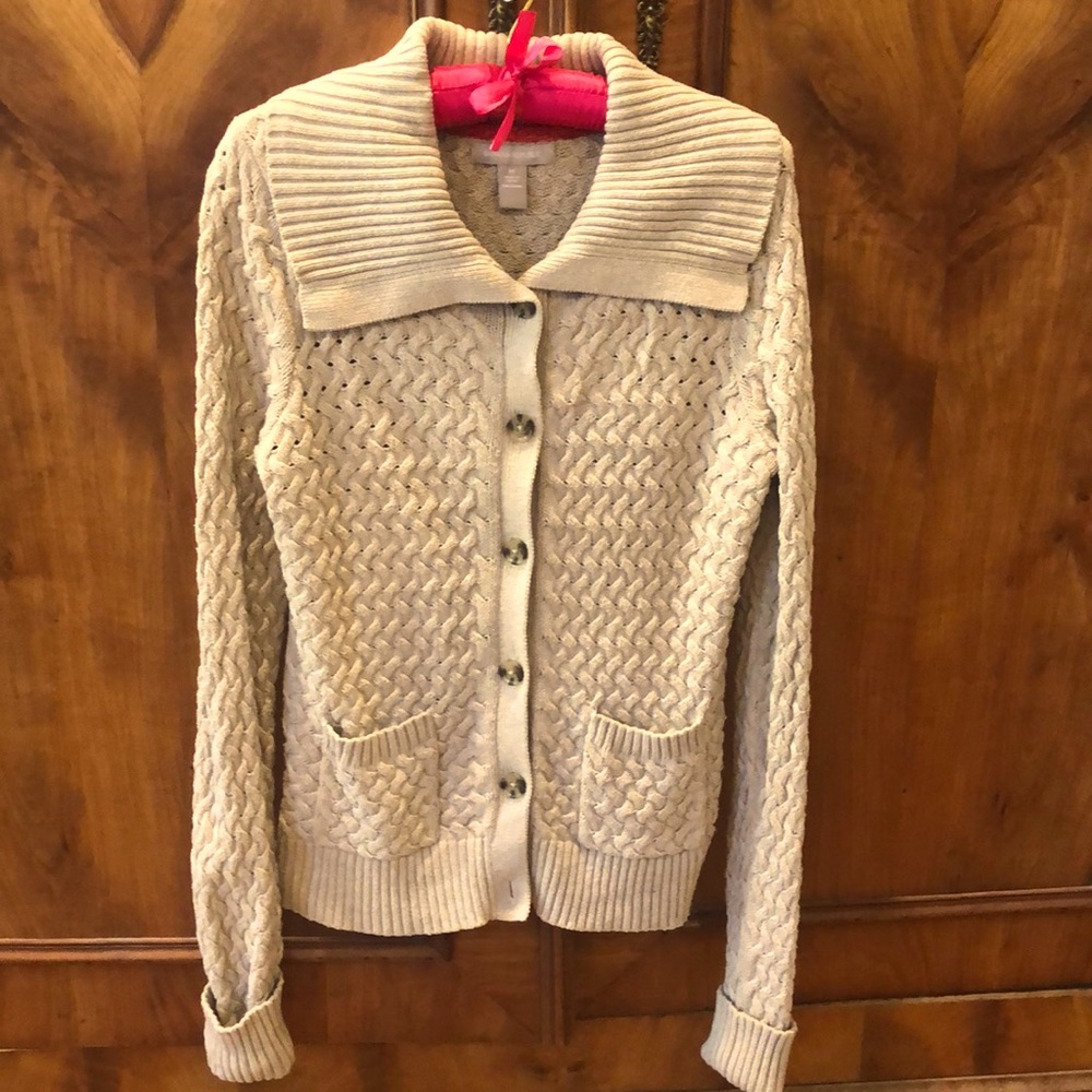 Ladies Banana Republic Cotton Sweater